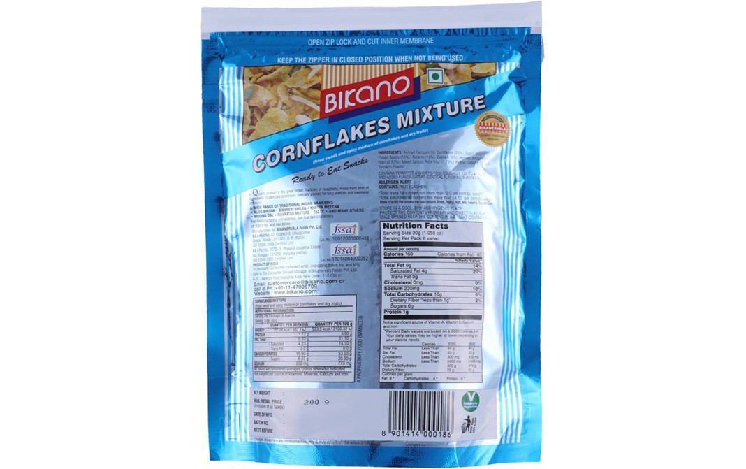 Bikano Cornflakes Mixture    Pack  200 grams